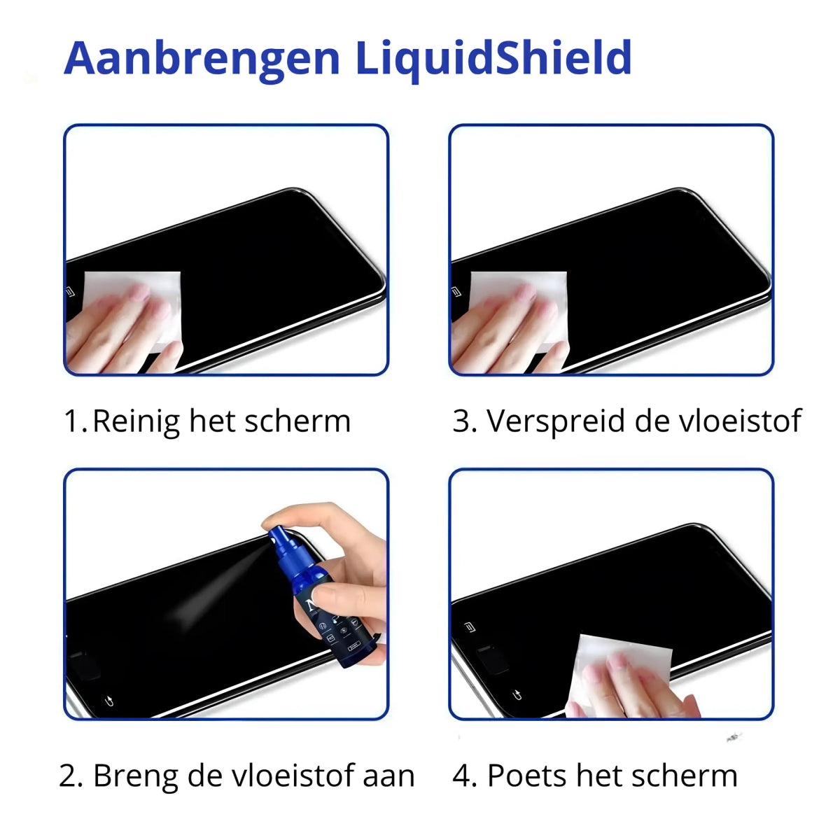 LiquidShield Screenprotector - Innovatieve Vloeibare Bescherming - Smartwatchmagazijn
