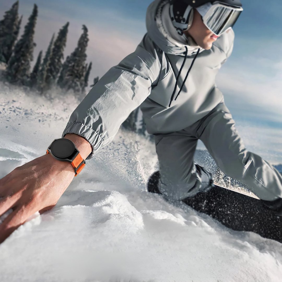 Horlogeband Adventure - Nylon - Klittenband - Smart Pro Navigator - Smartwatchmagazijn
