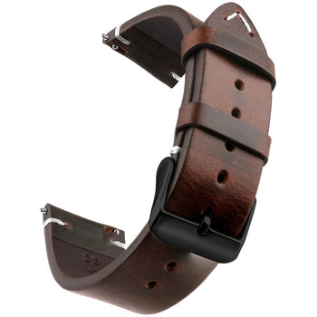 Horlogeband - Leer - Gesp - Universeel - Smartwatchmagazijn