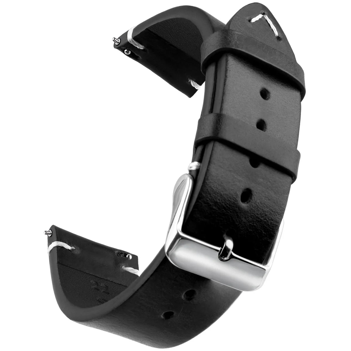 Horlogeband - Leer - Gesp - Universeel - Smartwatchmagazijn