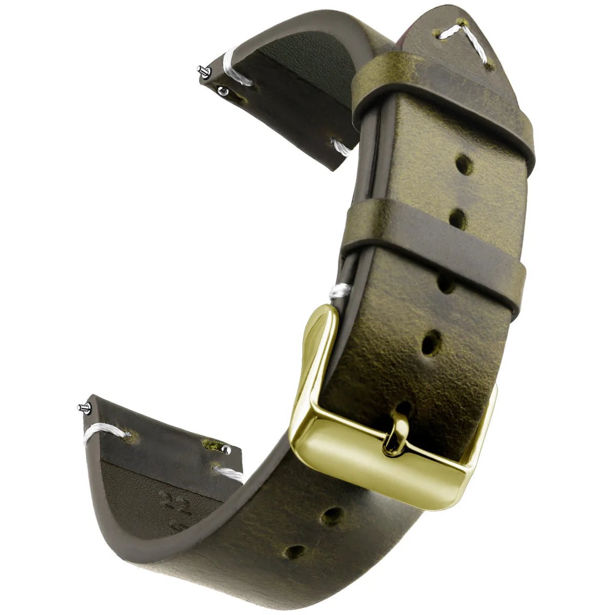 Horlogeband - Leer - Gesp - Universeel - Smartwatchmagazijn