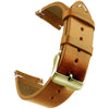 Bruin Leer - Gouden Gesp