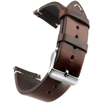 Horlogeband - Leer - Gesp - Universeel - Smartwatchmagazijn