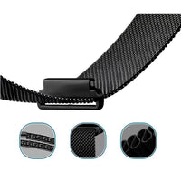Horlogeband - Milanese - Magnetisch - Universeel - Smartwatchmagazijn