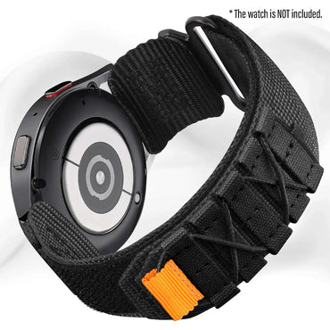Horlogeband - Nylon - Klittenband - Universeel - Smartwatchmagazijn