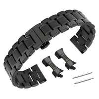Horlogeband - RVS schakels - Vlinder - Universeel - Smartwatchmagazijn