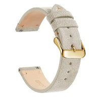 Horlogeband - Suèdeleer - Gesp - Universeel - Smartwatchmagazijn