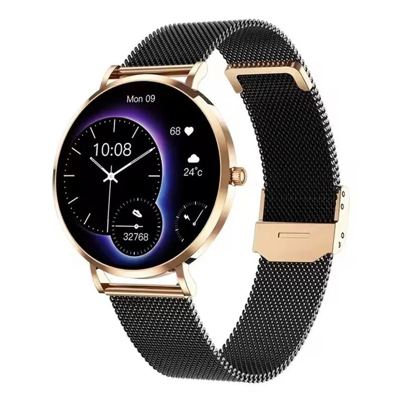 Lady Smart Watch T8 Ultra Women 1.19 Inch AMOLED Screen Wristwatch Heart Rate Monitor Bluetooth Calling Female Smartwatch - Smartwatchmagazijn