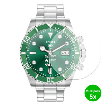 Luxury - Watch S1 - Screenprotector (Multipack 5x) - Smartwatchmagazijn