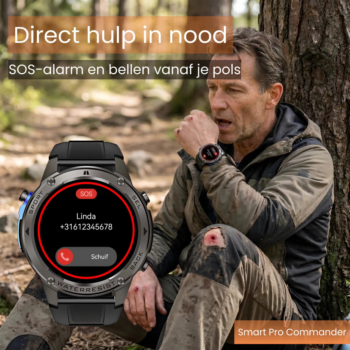 Smart Pro Commander - Smartwatchmagazijn