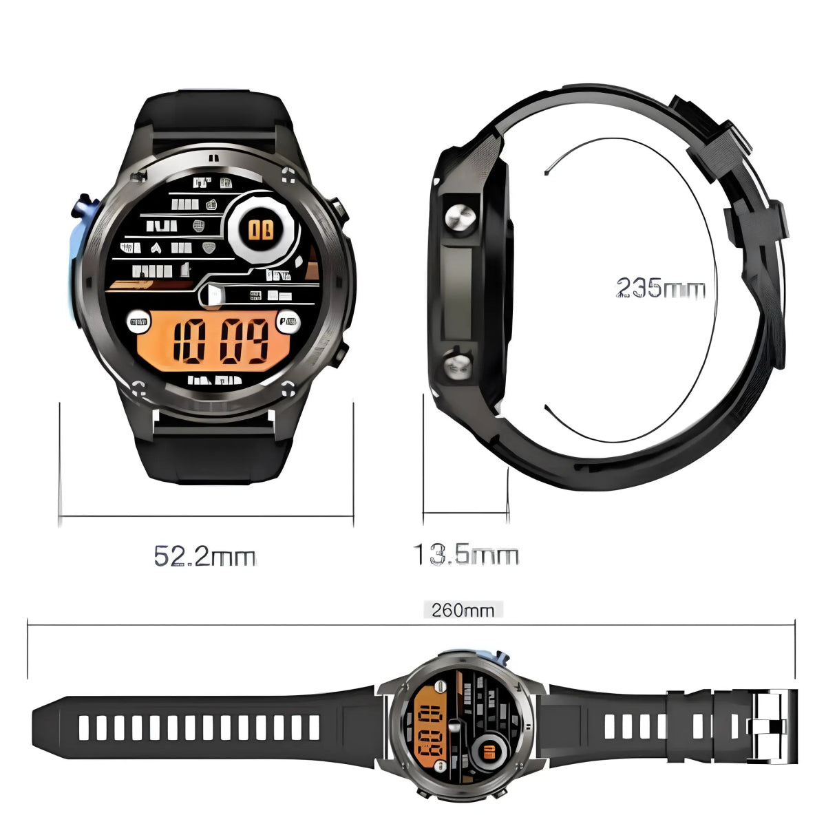 Smart Pro Commander - Smartwatchmagazijn