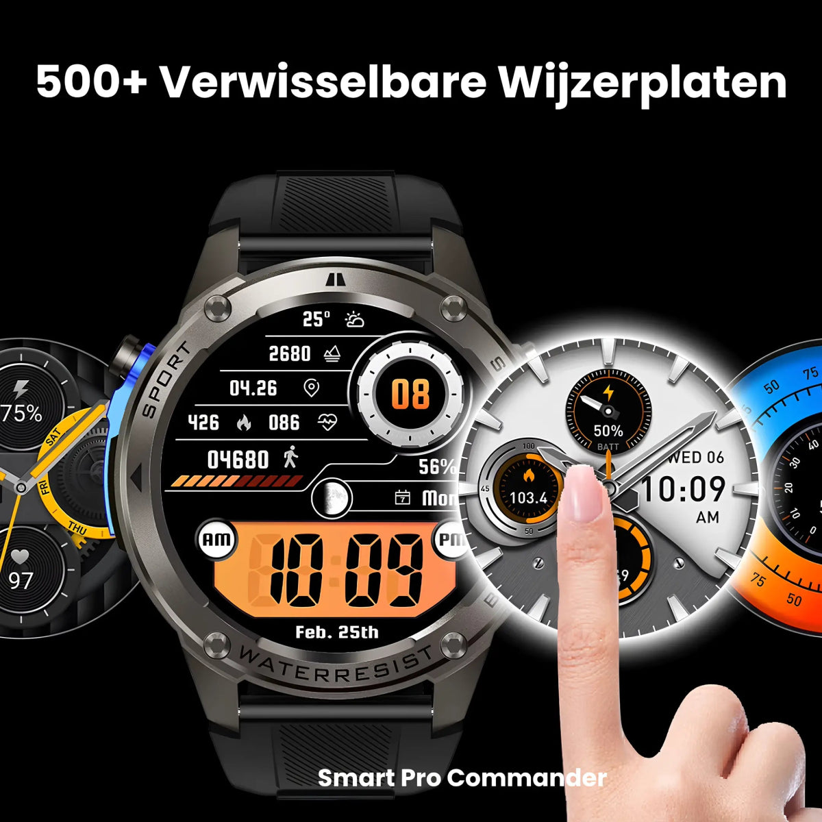 Smart Pro Commander - Smartwatchmagazijn