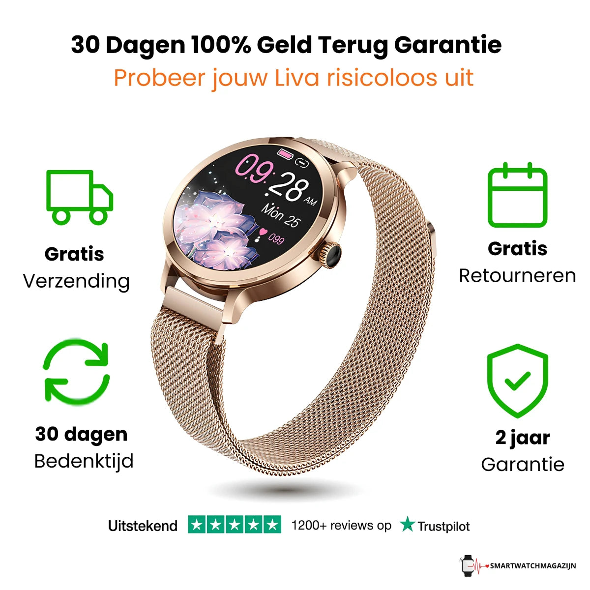 Smart Pro Liva - Smartwatchmagazijn
