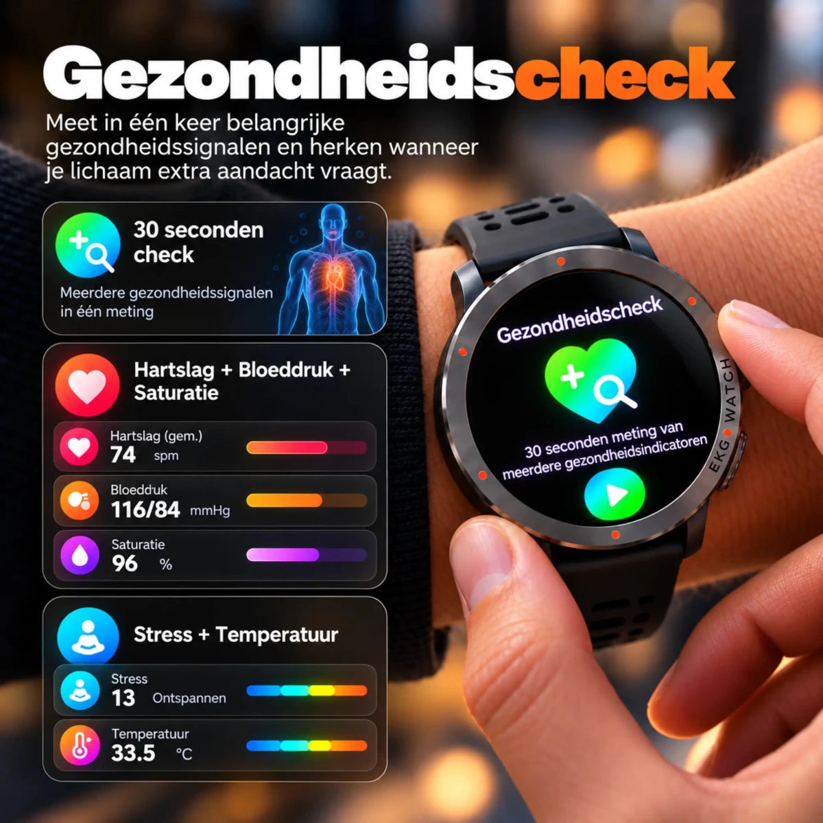Smart Pro Vital - Smartwatchmagazijn