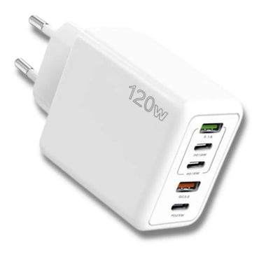 USB Oplader 5 Poorts + USB C + Quick Charge 3.0 - Smartwatchmagazijn