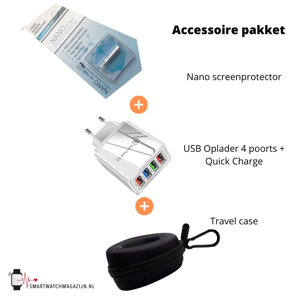 Accessoire pakket - Universeel - Smartwatchmagazijn.nl