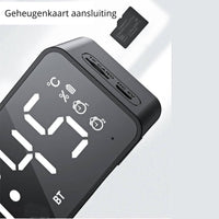 Bluetooth Wekker + FM Radio - Smartwatchmagazijn.nl