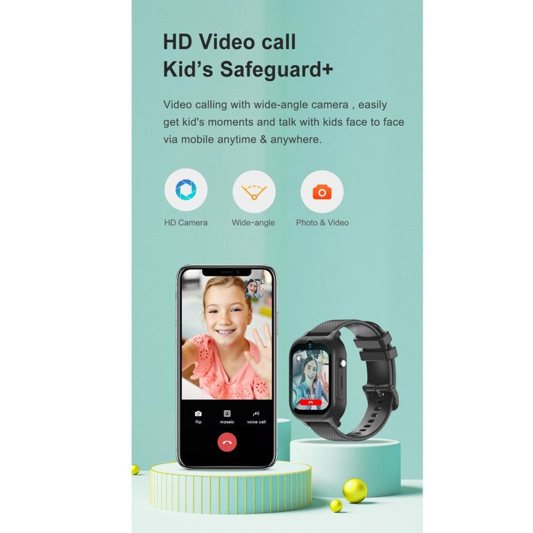 Xiaomi 4G Kids Smart Watch Children Watch GPS Track Video Call Camera SOS Waterproof Monitor Location LBS Tracker Smartwatch - Smartwatchmagazijn.nl
